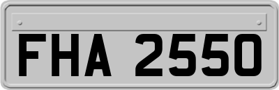 FHA2550