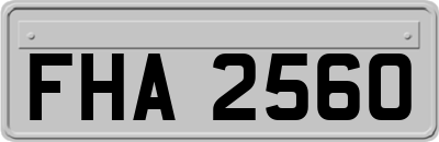 FHA2560