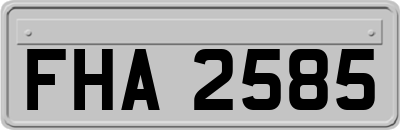 FHA2585