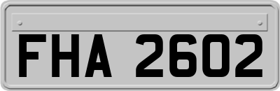FHA2602