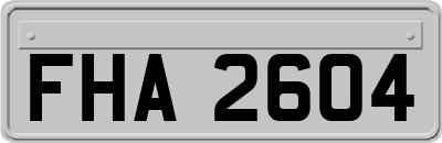 FHA2604