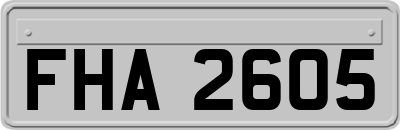 FHA2605