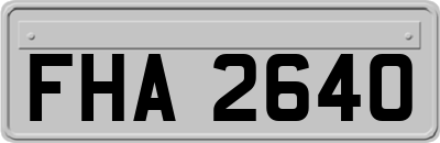 FHA2640