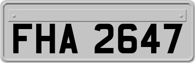 FHA2647
