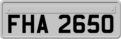 FHA2650