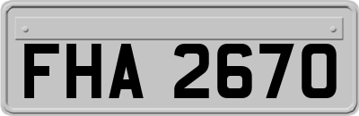 FHA2670
