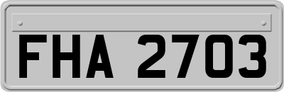 FHA2703