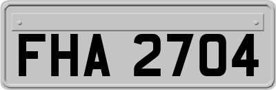 FHA2704