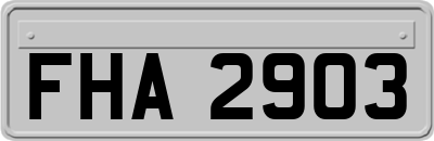 FHA2903