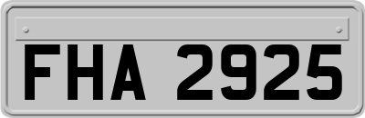 FHA2925
