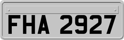 FHA2927