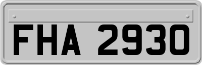 FHA2930