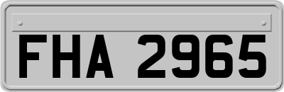 FHA2965