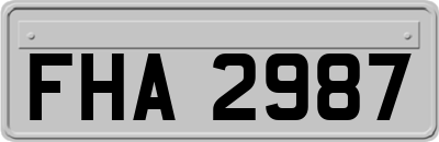 FHA2987
