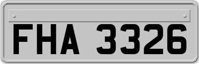FHA3326
