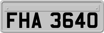 FHA3640