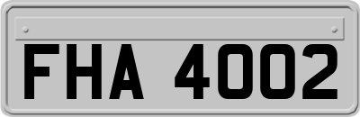 FHA4002