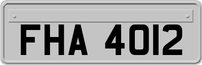 FHA4012