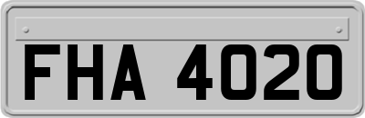 FHA4020