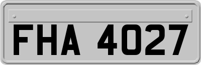 FHA4027