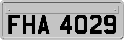 FHA4029