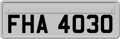 FHA4030
