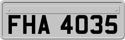FHA4035