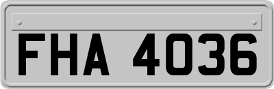 FHA4036