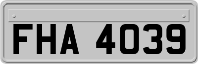 FHA4039