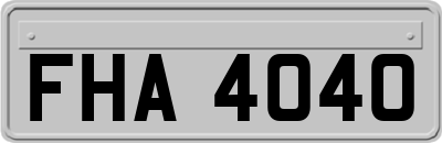 FHA4040