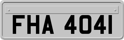 FHA4041