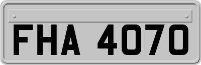 FHA4070