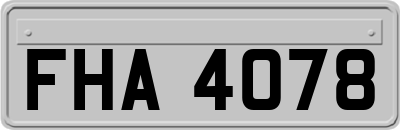 FHA4078