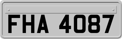FHA4087