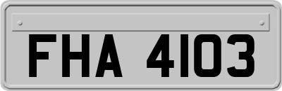 FHA4103