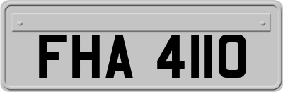 FHA4110