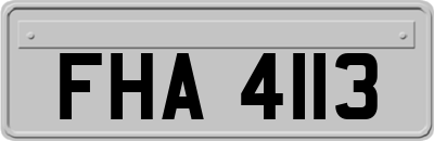 FHA4113