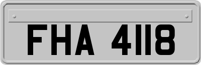 FHA4118