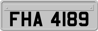 FHA4189