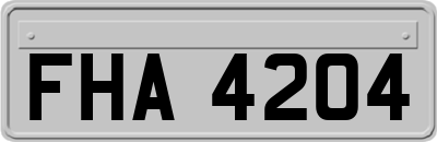 FHA4204