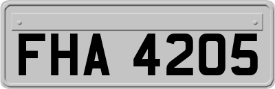 FHA4205