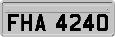 FHA4240