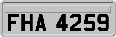 FHA4259