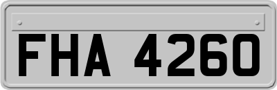 FHA4260