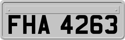 FHA4263