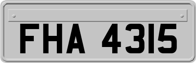 FHA4315
