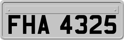 FHA4325