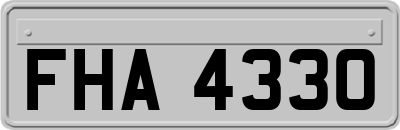 FHA4330