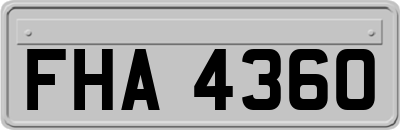 FHA4360