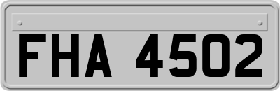FHA4502